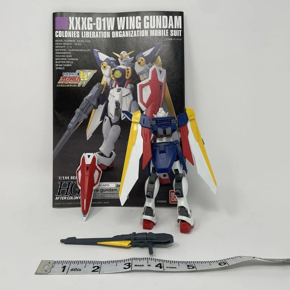 Bandai XXXG-01W Wing Gundam Mobile Suit‎ AND Evangelion-01 EVA Open Kit